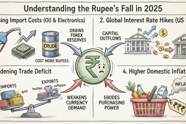 Reasons for Rupee Depreciation in 2025